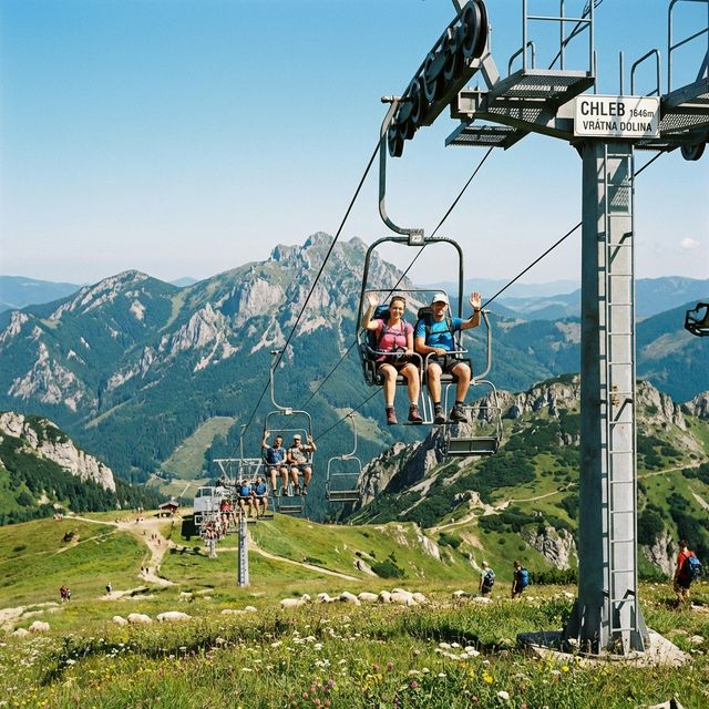 Lanovka na Chleb – letná