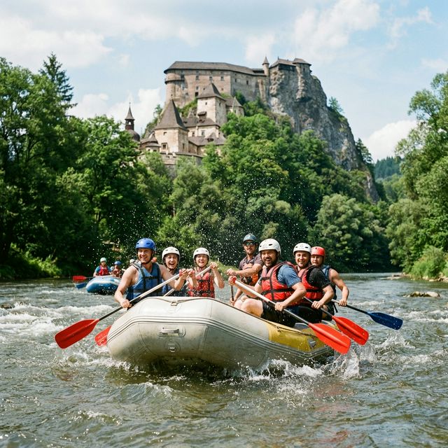 Rafting na Orave