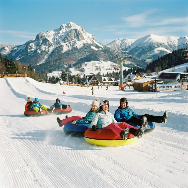 Snowtubing Vrátna
