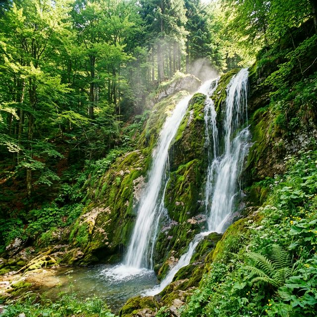 Šútovský vodopád (38 m)